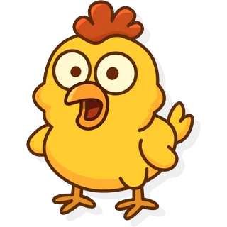 Startled chicken – Chicken Banana