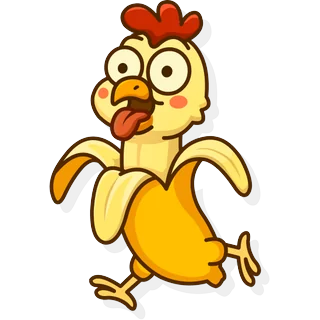 Confused chicken – Chicken Banana