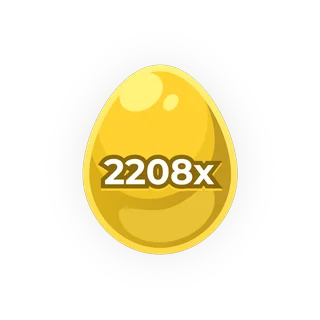 Golden egg (x2,208) – Chicken Road Bonus