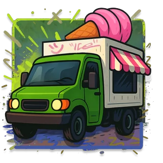Ice-cream van – Chicken Royal