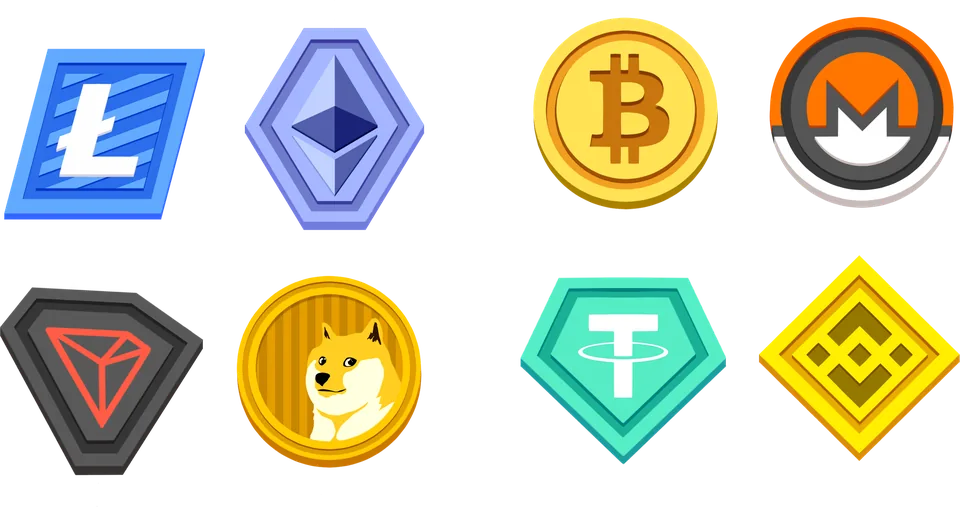All symbols of the game – Cryptos