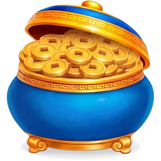 Blue pot – Dragon Pots