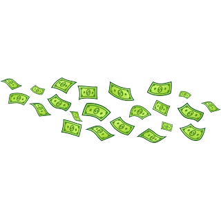 Dollar bills – Drop The Billionaire