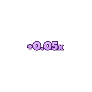 Multiplier (+0.05x) – Frog Jump