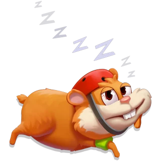 Fallen asleep – Hamster Run