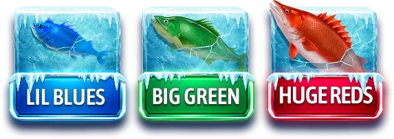 The control buttons – Ice Fish