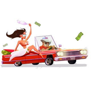 The sports car – Sugar Daddy