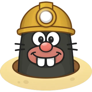 Mole with yellow helmet – Topo Mole
