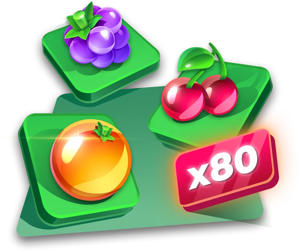 The top multiplier x80 – Triple
