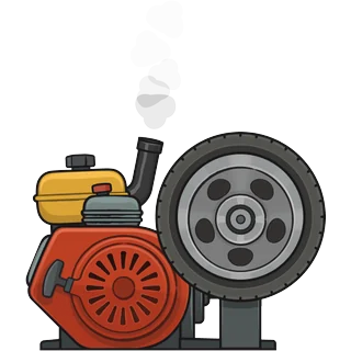 Engine – Wheel Out